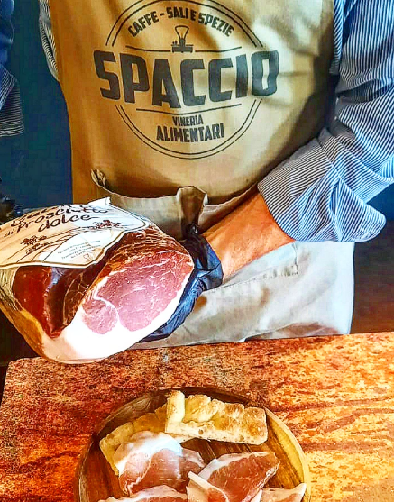Pizza e culatello