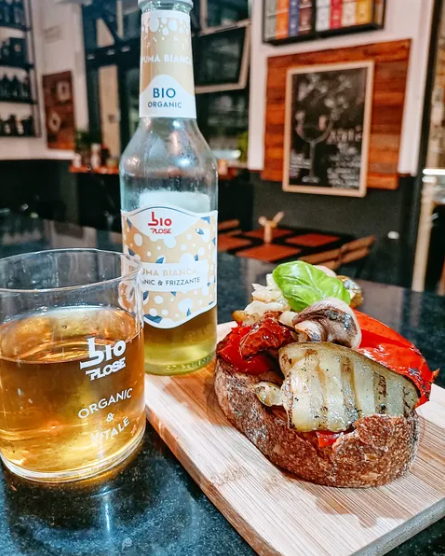 Bruschetta vegetariana
